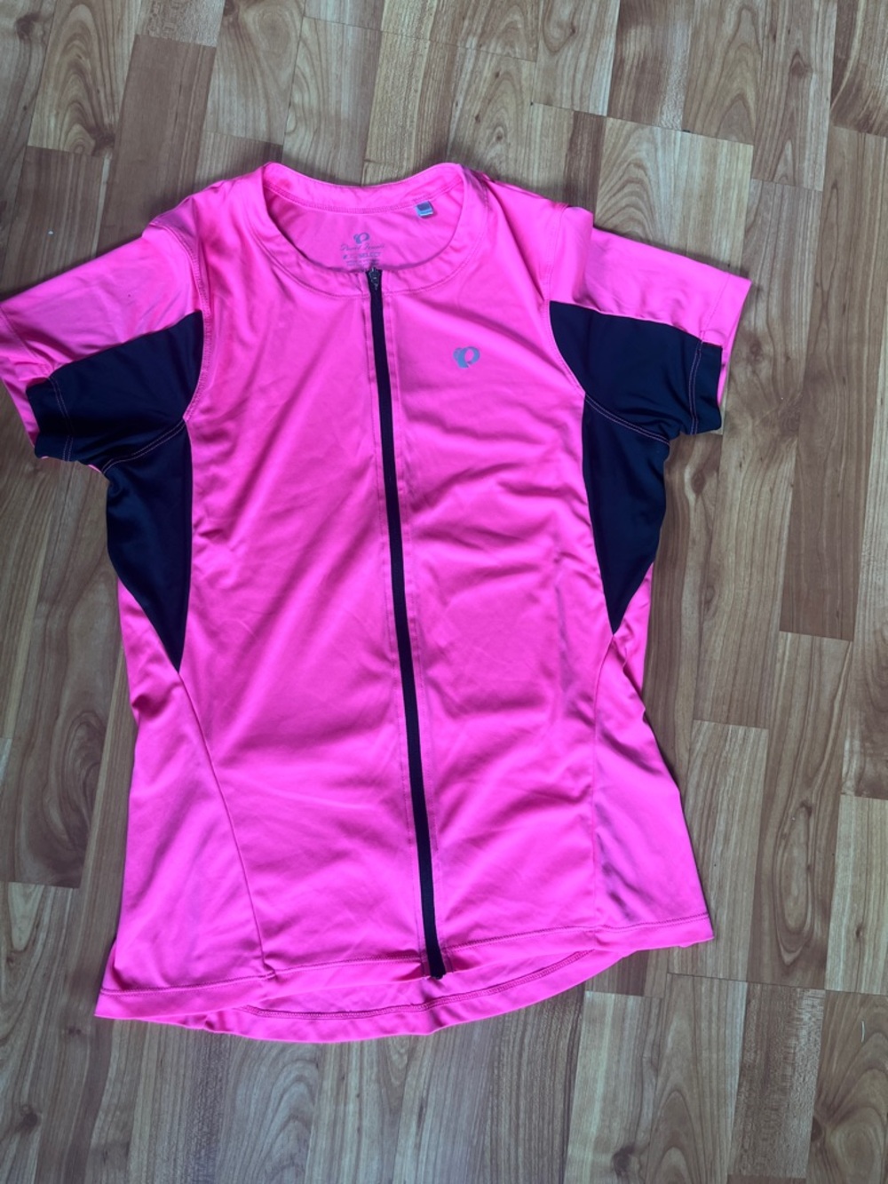 Pearl Izumi Hot Pink and Black Women’s Cycling Jersey